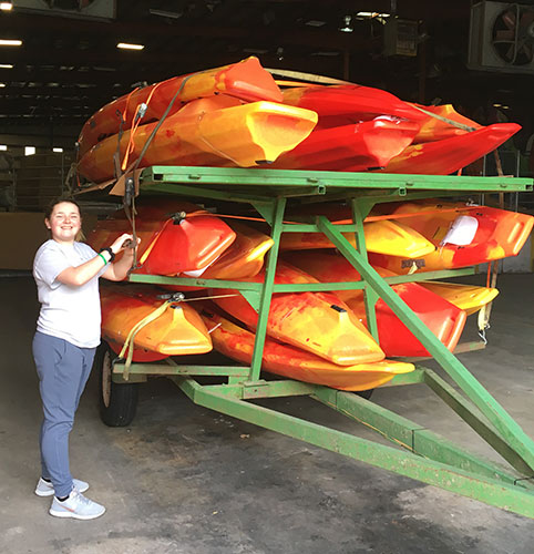 Kayaks at Froggys